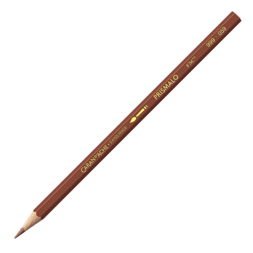 Lápis de Cor Caran D'ache Prismalo Castanho 059