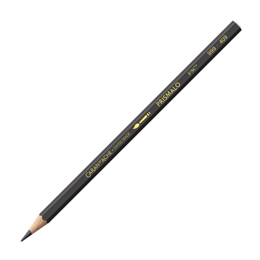Lápis de Cor Caran D'ache Prismalo Cinza Carvão 409