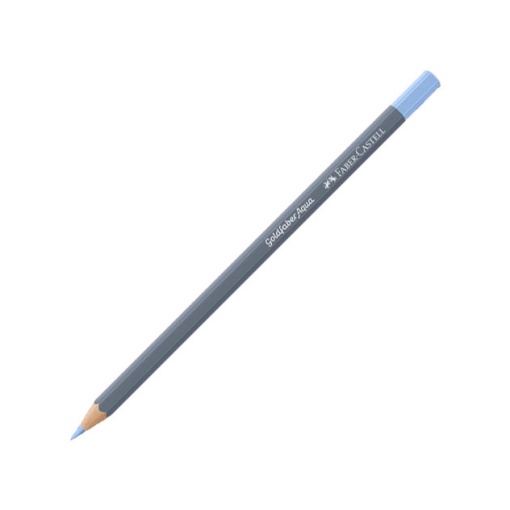 Lápis de Cor Aguarelável FABER-CASTELL Goldfaber Aqua Azul Céu Pastel 446