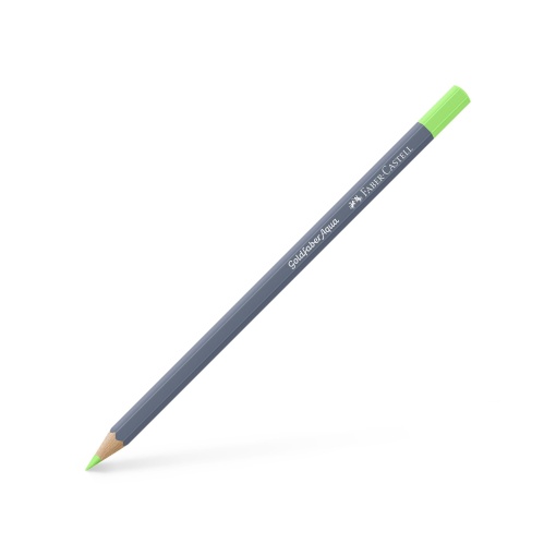 Lápis de Cor Aguarelável FABER-CASTELL Goldfaber Aqua Verde Permanente Pastel 466