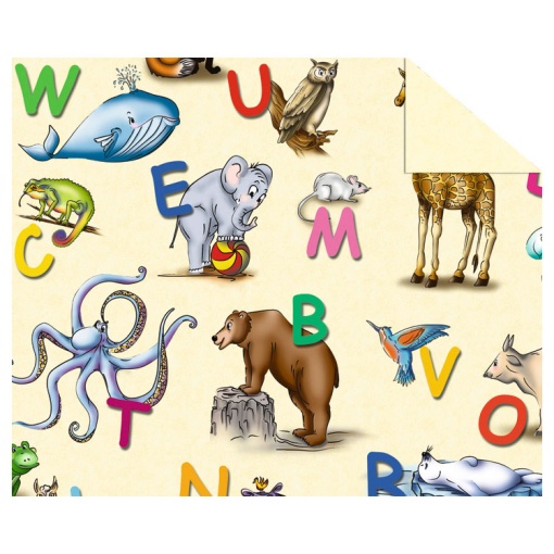 Cartolina URSUS 300g Infantil 49,5x68cm ABC Animais