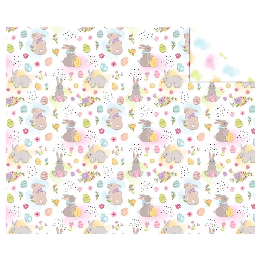 Cartolina URSUS 300g Páscoa 49,5x68cm coelhinhos 1132 22 01