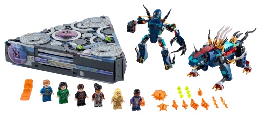 LEGO MARVEL Eternals A Ascensão dos Domo 76156