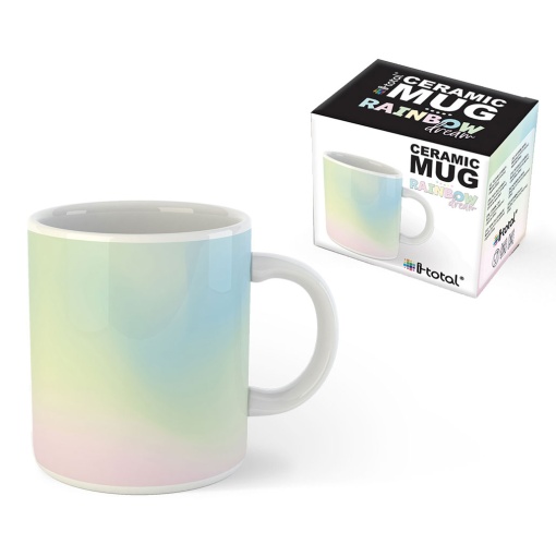 Caneca de cerâmica iTotal Rainbow Dream