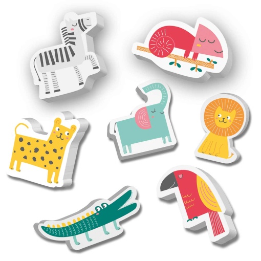 Animais Selvagens para Banho SES CREATIVE Aqua Tiny Talents