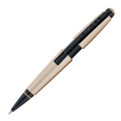 Roller Gel CROSS Edge Lacado Dourado Mate