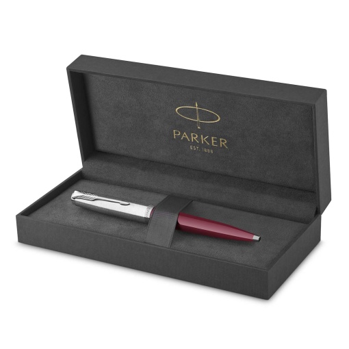 PARKER 51 ballpoint pen, resin, burgundy/silver