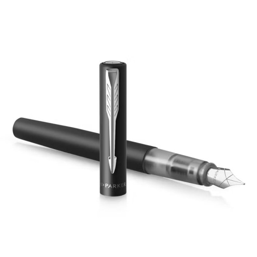 Pluma estilográfica PARKER Vector XL, laca negra mate, M