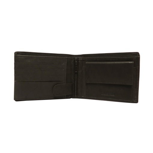 Cartera de piel marrón RMN 14.8207/c