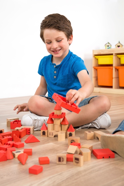 Jogo de Construção CASTELO 100 peças MINILAND Eco Friendly