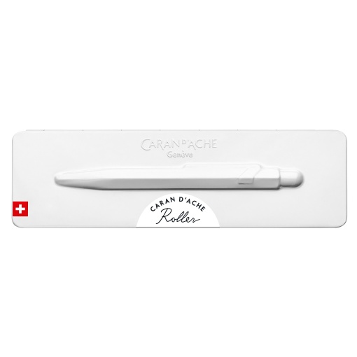 Caran d'Ache 849 white aluminum roller, 0.7mm