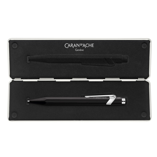 Caran d'Ache 849 black aluminum roller, 0.7mm