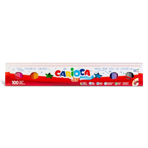 Canetas de Feltro Laváveis CARIOCA Coloring Joy Metro com 100