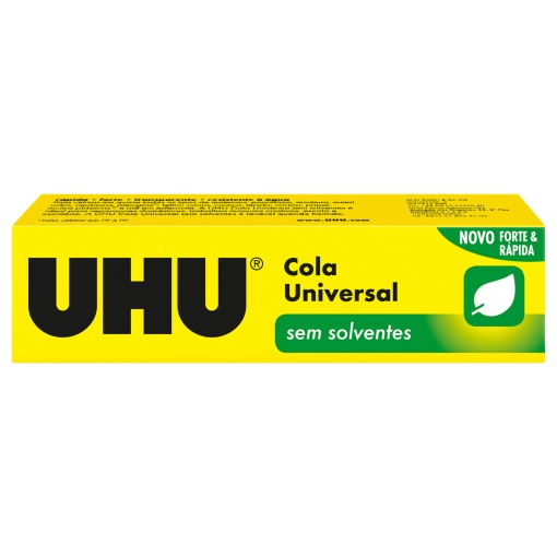Cola Universal UHU Sem Solventes Tubo 33ml