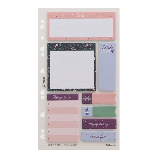 Conjunto de Blocos de Notas Aderentes FILOFAX Garden com 8