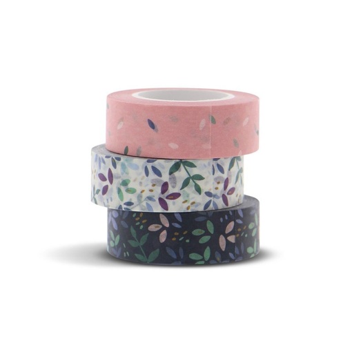 Fita Decorativa Washi Tape FILOFAX Garden com 3 unidades