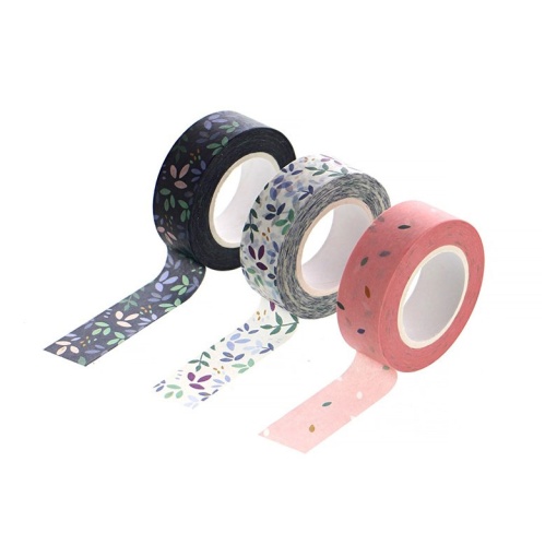 Fita Decorativa Washi Tape FILOFAX Garden com 3 unidades