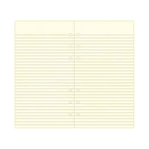 Recarga Personal FILOFAX Pautado 32 folhas 90g Bege
