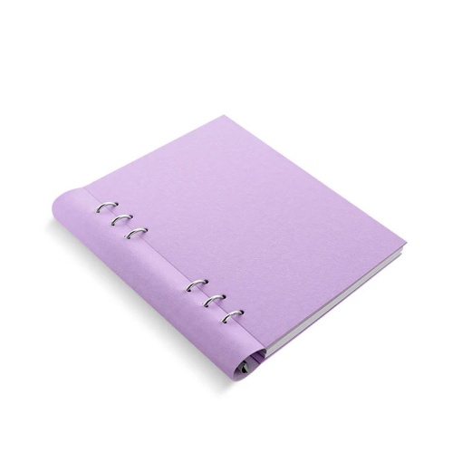 Organizer Clipbook A5 FILOFAX Classic Pastels lilás