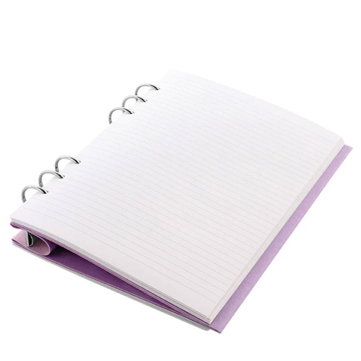 Organizer Clipbook A5 FILOFAX Classic Pastels lilás