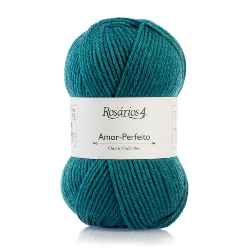 Fio de Tricot Rosários 4 Amor-perfeito 100g Petróleo 10