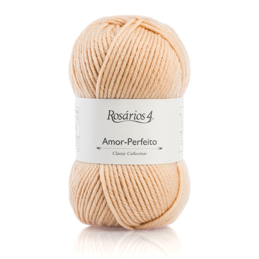 Fio de Tricot Rosários 4 Amor-perfeito 100g CAMEL 26