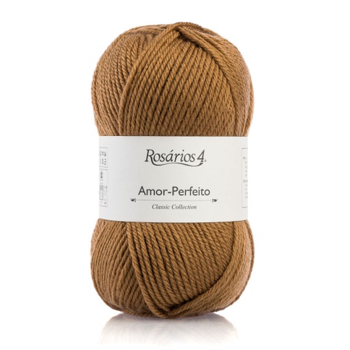 Fio de Tricot Rosários 4 Amor-perfeito 100g Castanho 27
