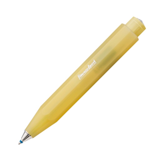 Esferográfica KAWECO Frosted Sport amarelo