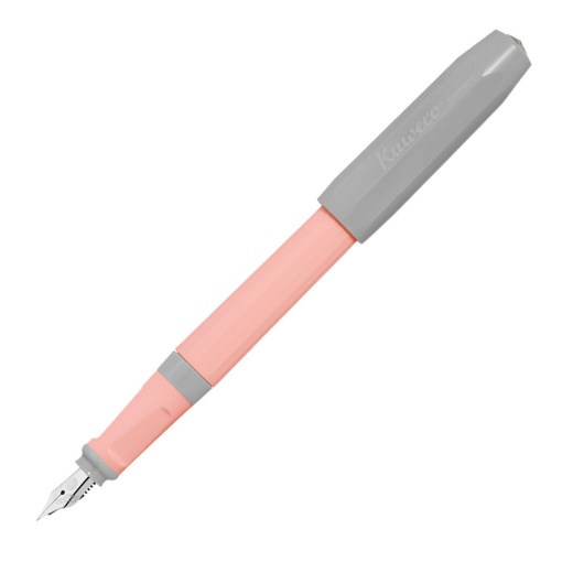 Caneta de Aparo KAWECO Perkeo Cinza e Rosa F