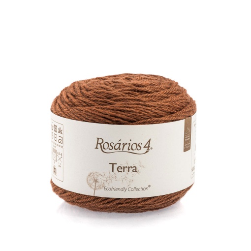Fio de Tricot Rosários 4 Terra 100g Castanho 1
