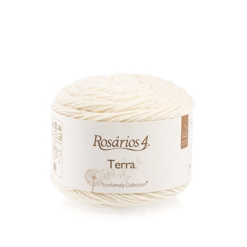 Fio de Tricot Rosários 4 Terra 100g Pérola 18