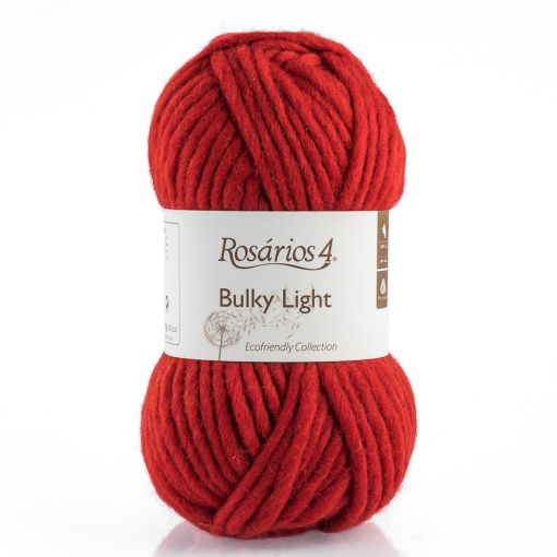 Fio de Tricot Rosários 4 Bulky Light 100g Grenat 108
