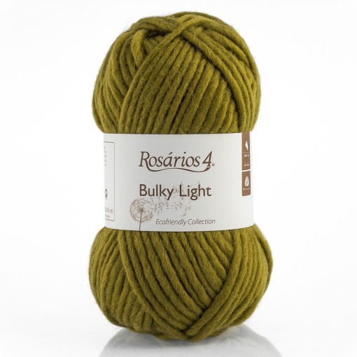 Fio de Tricot Rosários 4 Bulky Light 100g Verde Alface 115