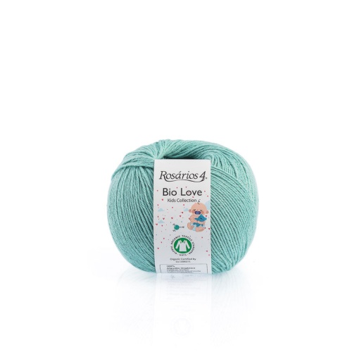 Fio de Tricot Rosários 4 Bio LOVE 50g Verde Médio 16 GOTS