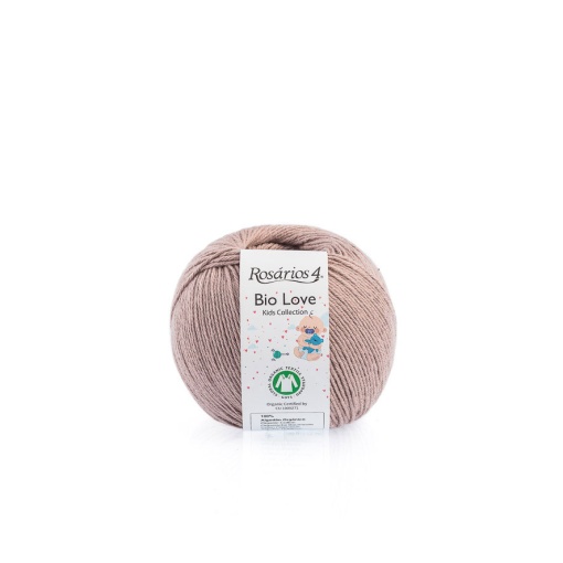 Fio de Tricot Rosários 4 Bio LOVE 50g Castanho Médio 19 GOTS