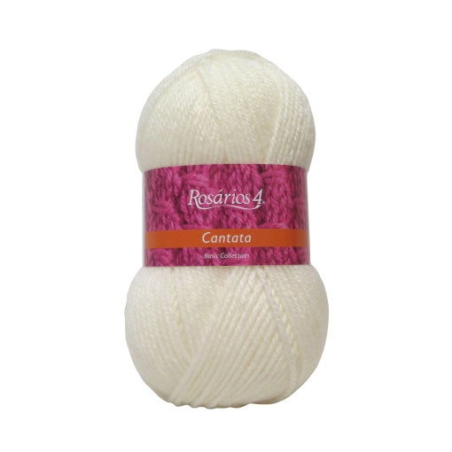 Fio de Tricot Rosários 4 Cantata 100g Pérola 2