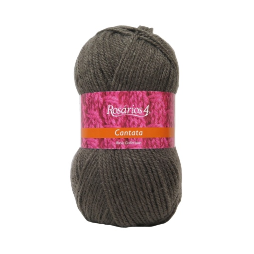 Fio de Tricot Rosários 4 Cantata 100g Castanho 5