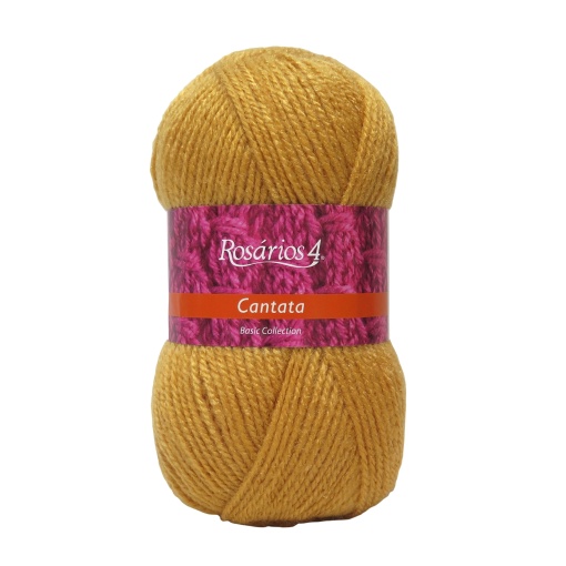 Fio de Tricot Rosários 4 Cantata 100g CAMEL 7
