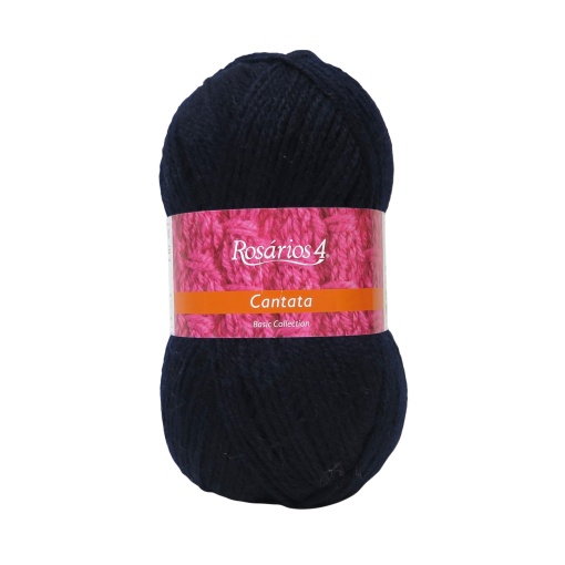 Fio de Tricot Rosários 4 Cantata 100g Azul Escuro 10