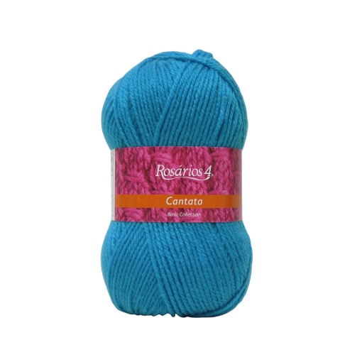Fio de Tricot Rosários 4 Cantata 100g Turquesa Claro 11