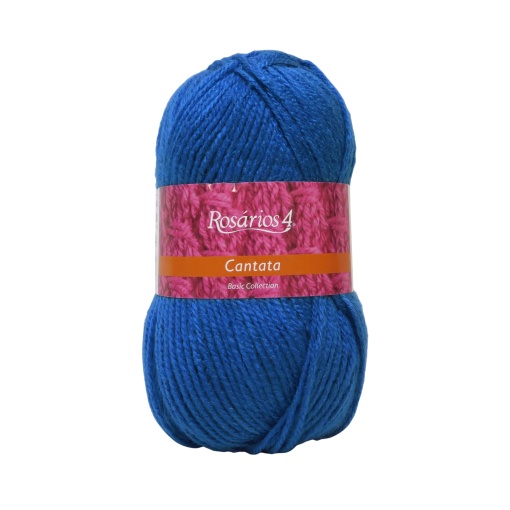 Fio de Tricot Rosários 4 Cantata 100g Azul 12