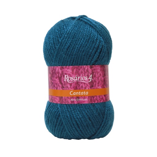 Fio de Tricot Rosários 4 Cantata 100g Azul 13