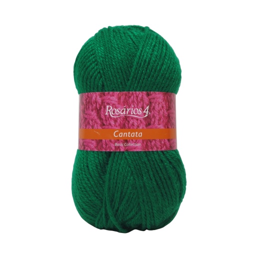 Fio de Tricot Rosários 4 Cantata 100g Verde 25