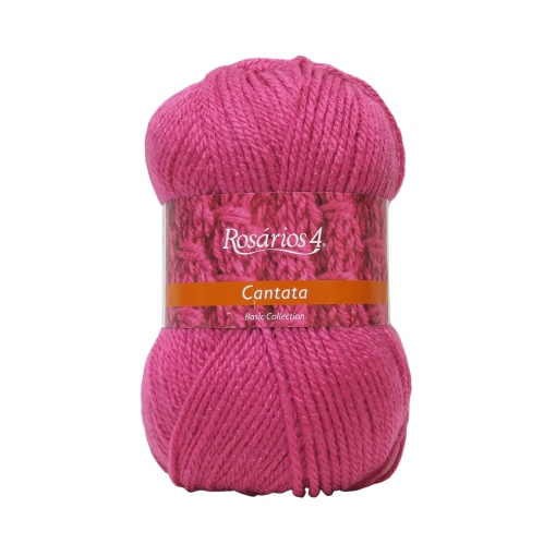 Fio de Tricot Rosários 4 Cantata 100g Rosa Escuro 28