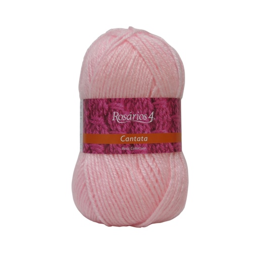 Fio de Tricot Rosários 4 Cantata 100g Rosa Bebé 30