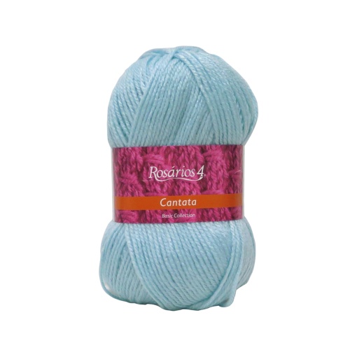 Fio de Tricot Rosários 4 Cantata 100g Azul Bebé 31