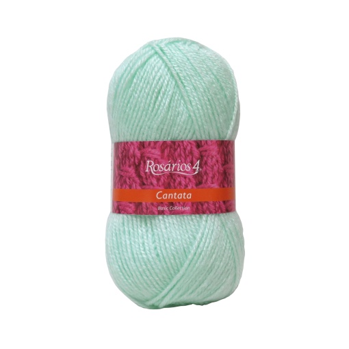 Fio de Tricot Rosários 4 Cantata 100g Verde Bebé 32