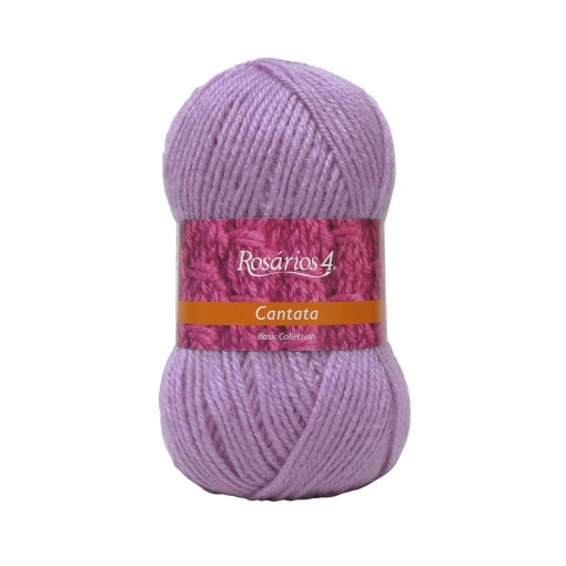 Fio de Tricot Rosários 4 Cantata 100g Lilás 33