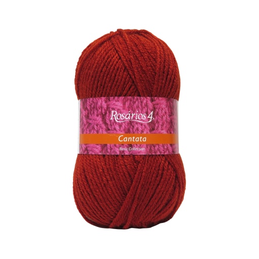 Fio de Tricot Rosários 4 Cantata 100g Ferrugem 37