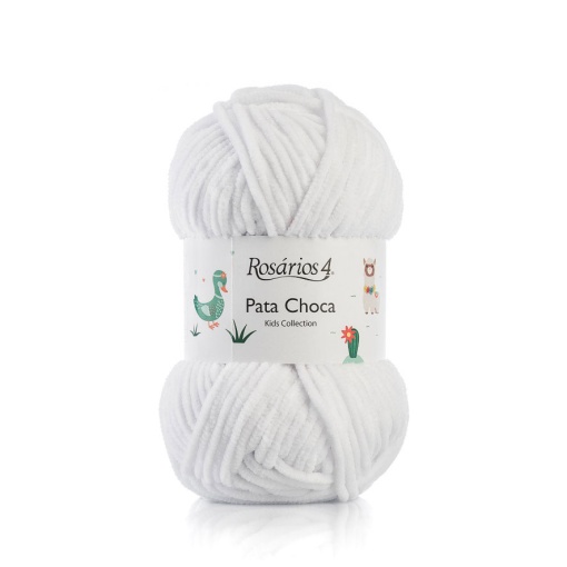 Fio de Tricot Rosários 4 Pata Choca 50g Branco 1